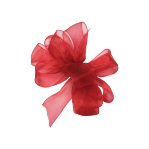 CHIFFON RED #09 1.5" X 100 YDS