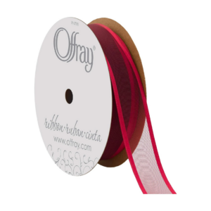 SHEER SATIN RED #03 5/8" X 25 YDS