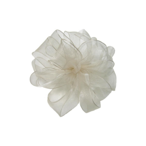 SHEER WIRED IVORY #40 2.5" X 25 YDS