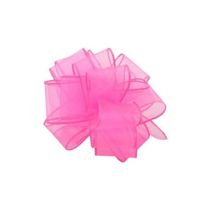 SHEER WIRED HOT PINK #40 2.5" X 25 YDS