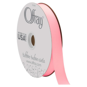 DOUBLE FACE SATIN PINK #03 7/8" X 25 YDS