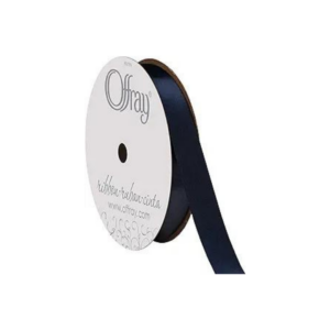 DOUBLE FACE SATIN NAVY #03 7/8" X 25 YDS