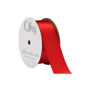 DOUBLE FACE SATIN RED #09 1.5" X 25 YDS