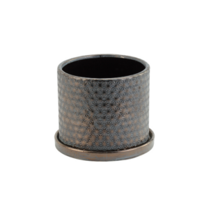 6" COPPER PANTINA POT W/SAUCER