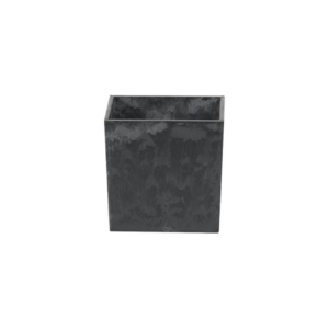 SQUARE, RECYCLED PLASTIC H: 2" OP: 4.75" X 4.75"