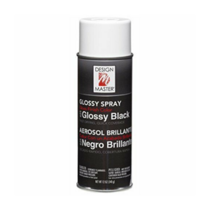FLORAL SPRAY GLOSSY BLACK 12 OZ