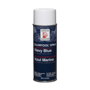FLORAL SPRAY NAVY BLUE 12OZ