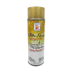 GLITTER SPRAY GOLD 6 OZ