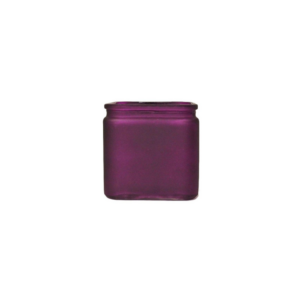 CUBE H:4.75" OP:4.75" PURPLE