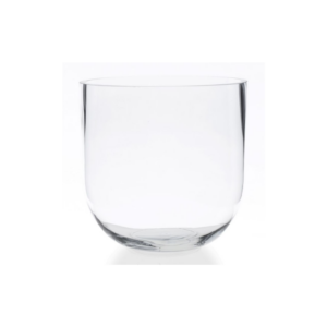 FAT BOWL VASE 9.5" X 9.5"