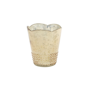 ARRAY VOTIVE 3" X 3.75" SILVER