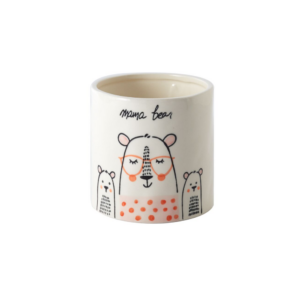 MAMA BEAR POT 4.25" X 4.25"