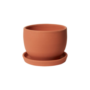BADEN POT WITH SAUCER 11.75" X 10.25"
