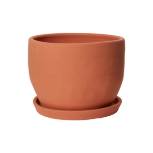 BADEN POT WITH SAUCER 19" X 14.5"