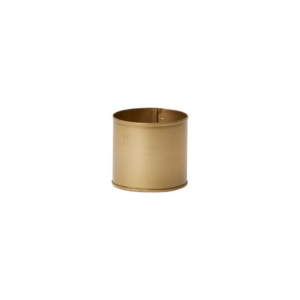 BRYANT POT H:3.25" OP: 3" GOLD