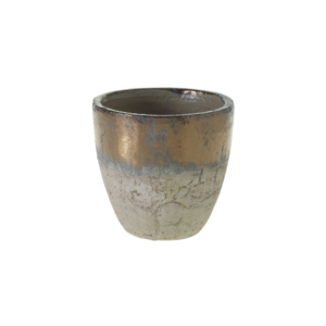 MURIEL POT 5" X 5" BRONZE