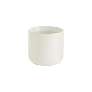 KENDALL POT H:4.75" OP:4.25" WHITE