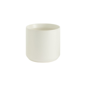 KENDALL POT H:6.75" OP:7" WHITE