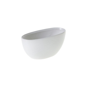 METTA BOAT 8.75" X 3.75" X 4" WHITE