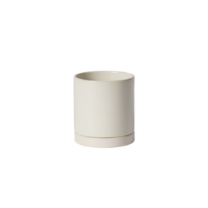 ROMEY POT 4.25" X 4.75" WHITE