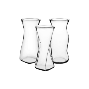 ROSE VASE ASST. H:8.5" OP: 3.75"