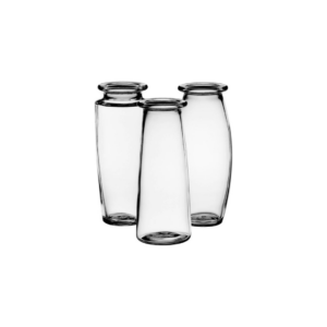 TRIO VASE ASSORTED H: 9" OP: 2"