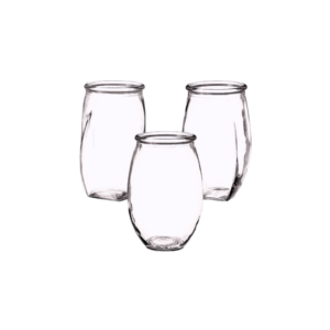 9" TRIO VASE ASST.H:9" OP:4"