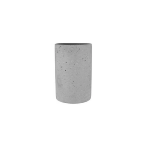 7.5" CYLINDER VASE - GRIT GRAY