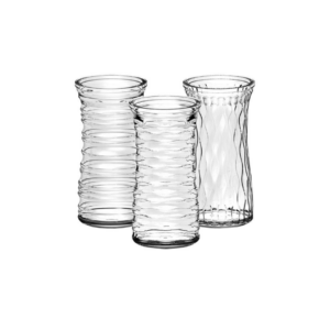 VASE ASST.H: 8.5" OP: 3.5"