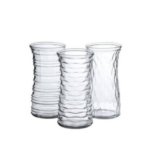 ASST. VASE H: 9.5" OP: 4.25"