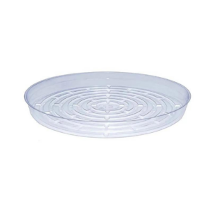 SAUCER 11" CLEAR