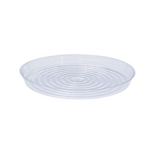 SAUCER 17" CLEAR
