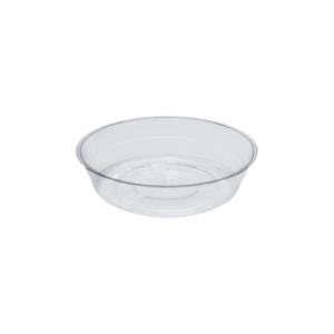 SAUCER 4" CLEAR