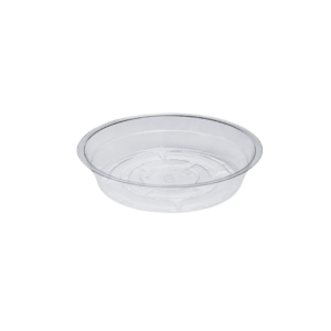 SAUCER 6" CLEAR