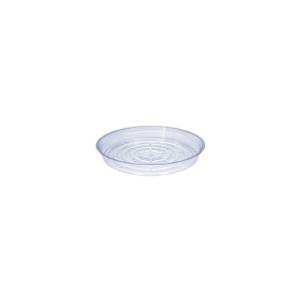 SAUCER 9" CLEAR