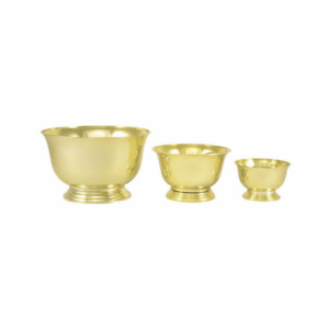REVERE BOWL,GOLD H:5" H OP: 7.5"