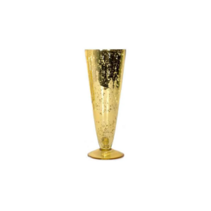 GLASS GOLD VOTIVE CUP 2.75X3.25"