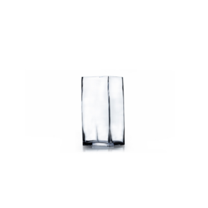 RECTANGLE VASE H:8" OP:4"