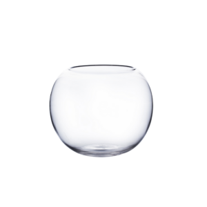 BUBBLE BOWL DIA:10" H: 8" OP:6"