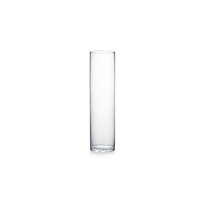 CYLINDER VASE 20" X 5" CLEAR 6/CS